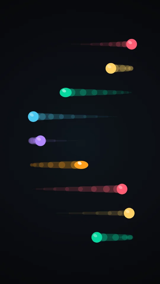 Climax frame of the Pendulum wave scene, drawn by the engine